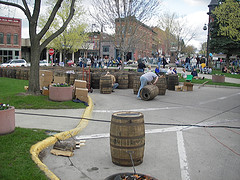 Bridge Square on Earth Day